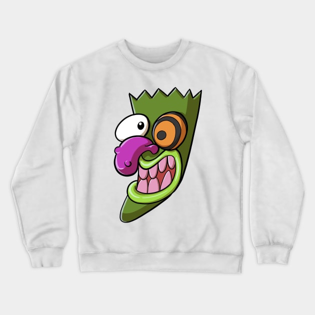 eustace mask Crewneck Sweatshirt by Marikot